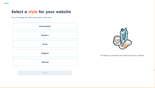 HubSpot AI Website Builder